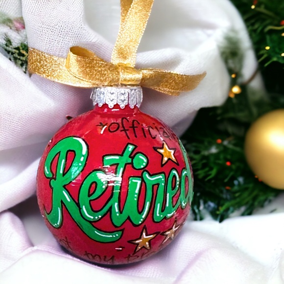Christmas Retirement Ornament: Officially RETIRED - Not My Problem Anymore! - Picture 10 of 12